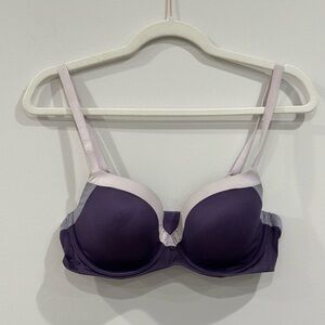 Fabulous by Victoria’s Secret Purple Lined Demi/Demi-Buste Bra - Size 36C